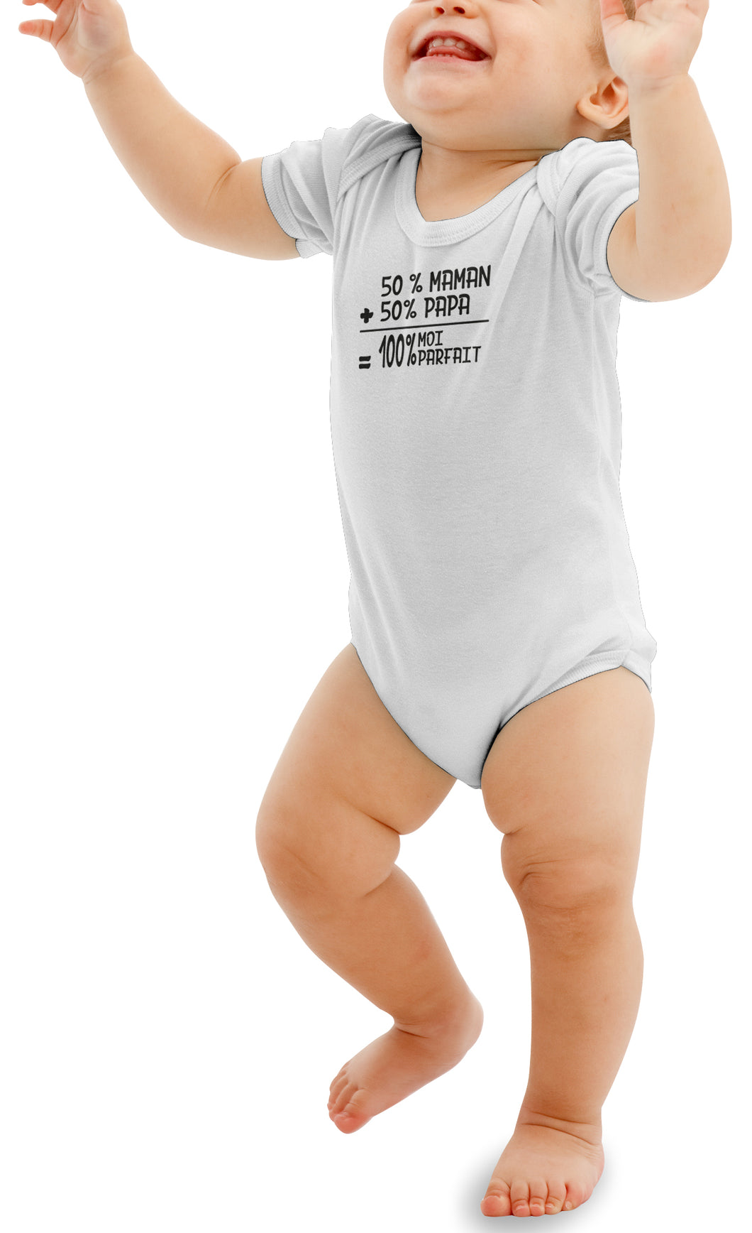 Body bébé marrant original papa maman parfait chef So Custom
