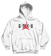 Sweat capuche Air Goku DBZ dragon ball son goku air jordan  So custom