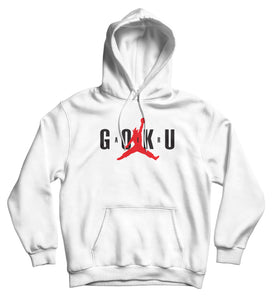 Sweat capuche Air Goku DBZ dragon ball son goku air jordan  So custom