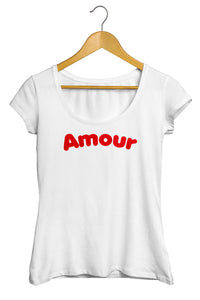 T-shirt original femme Amour Maman So Custom