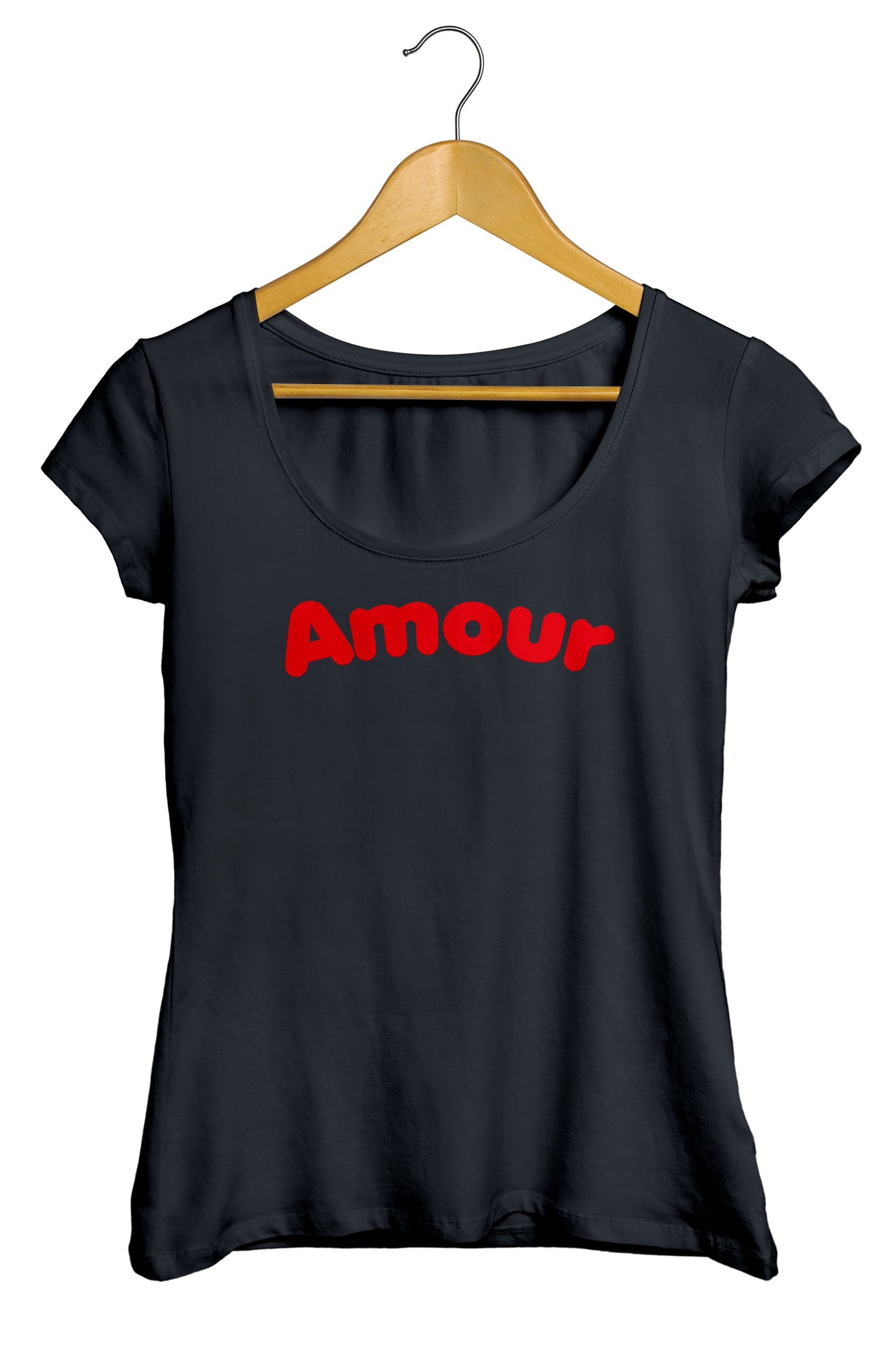 T-shirt col V - Maman d'amour - Femme