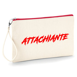 Attachiante Pochette femme fourre tout trousse à make-up, idéale pour ranger avec style vos petits accessoires pochhette originale So Custom