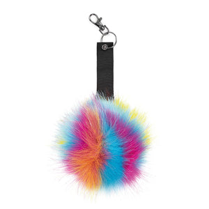 Kit Bonnet Femme Gris à double Pompon interchangeable