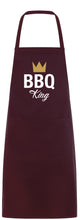 Tablier original BBQ barbecue grill king roi So Custom