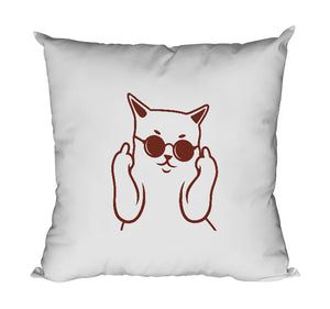 Coussin Bad cat badass chat fuck So Custom