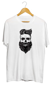 T-shirt original barbe squelette Hipster So Custom 