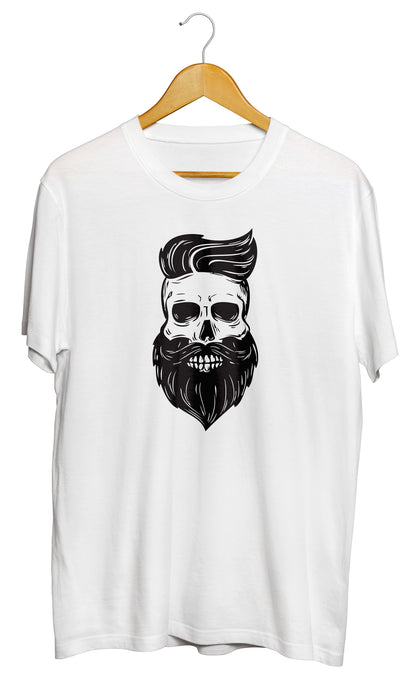 T-shirt original barbe squelette Hipster So Custom 