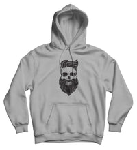 Sweat capuche original barbe squelette Hipster So Custom 