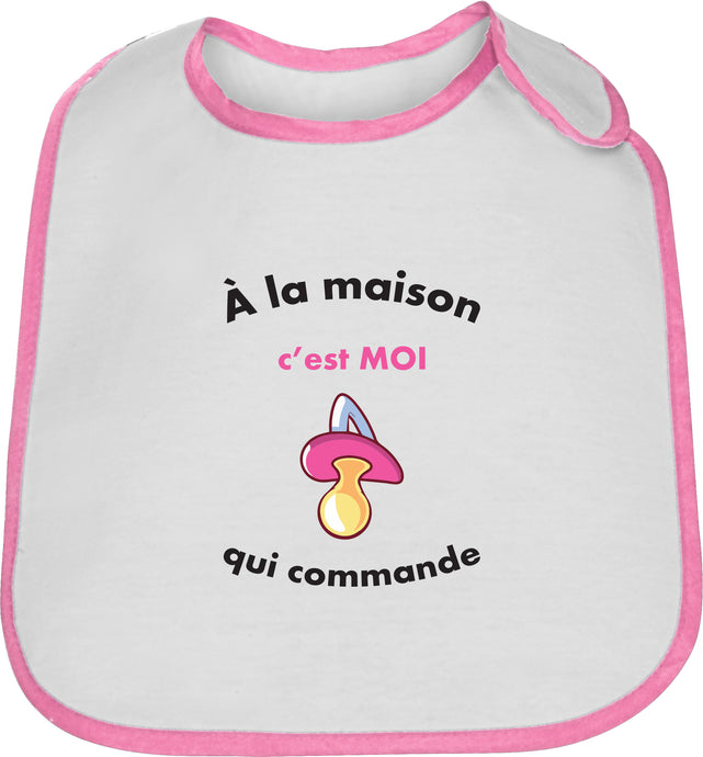 Bavoir bébé original marrant chef repas So Custom