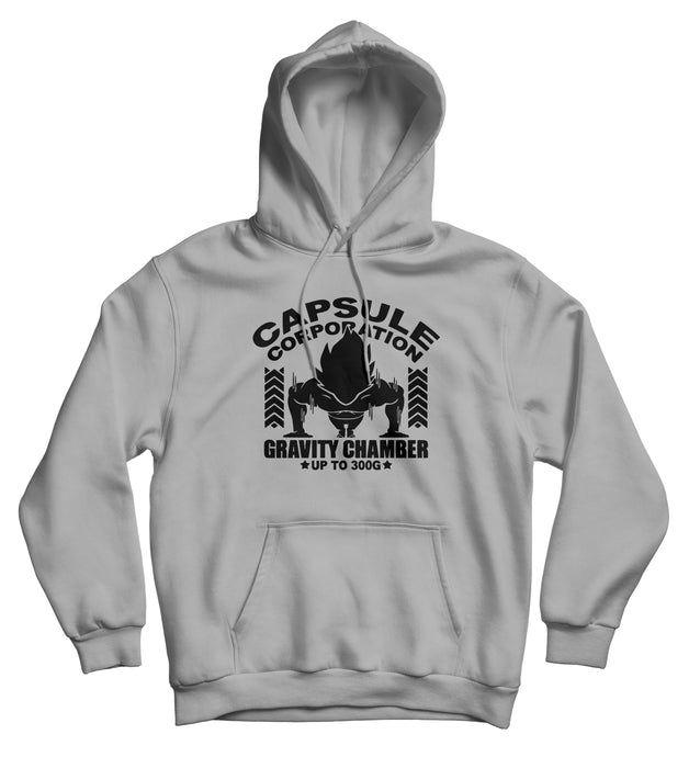 Sweat capuche DBZ Végéta dragon ball Capsule corp So custom