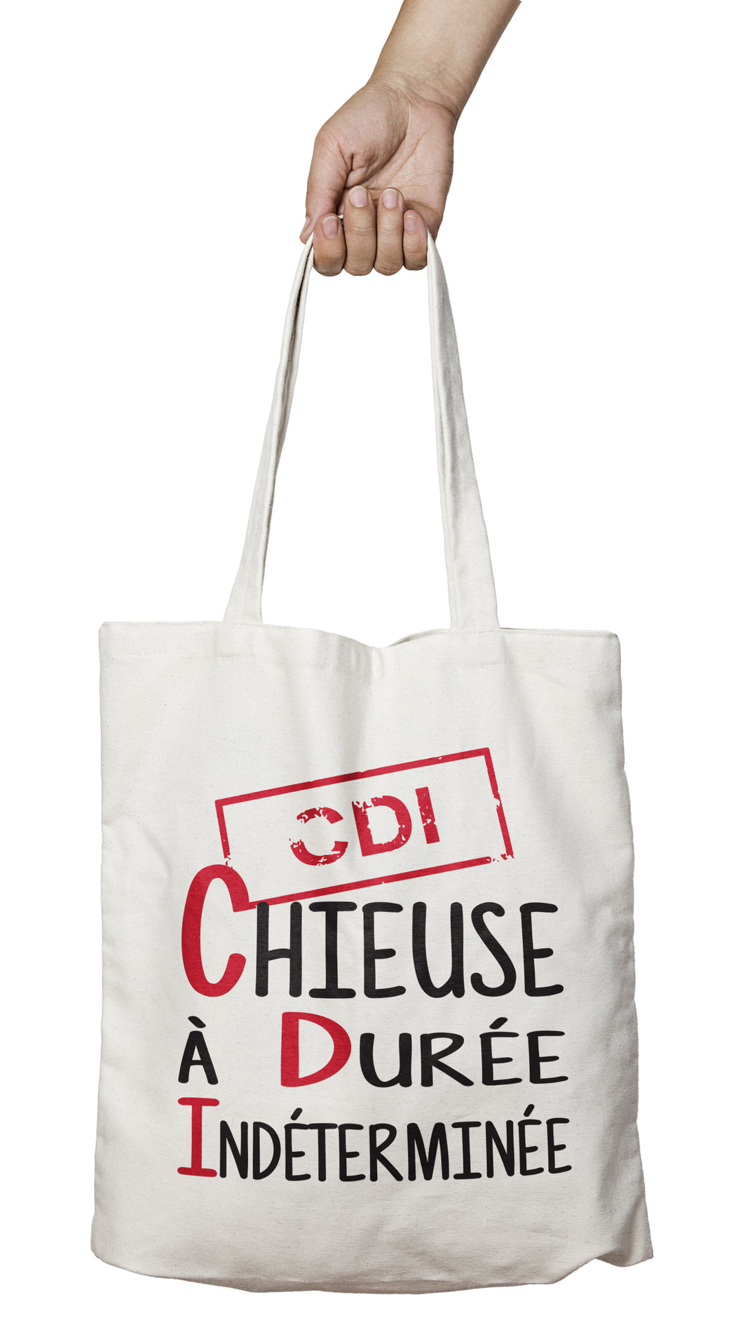 Tote bag marrant et original chieuse CDI femme So Custom