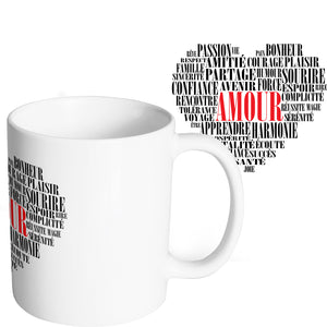 Mug original Coeur Amour So Custom