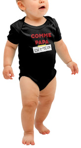 Body bébé marrant original papa  So Custom