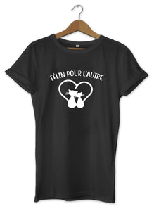 T-shirt cool et original chat félin cat tee shirt So Custom