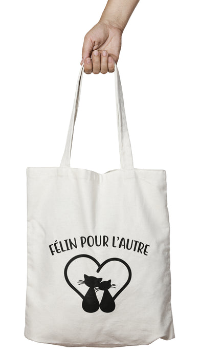 Tote bag cool et original chat félin cat So Custom