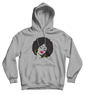 Sweat capuche Afro original femme africaine So Custom