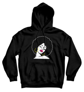 Sweat capuche Afro original femme africaine So Custom