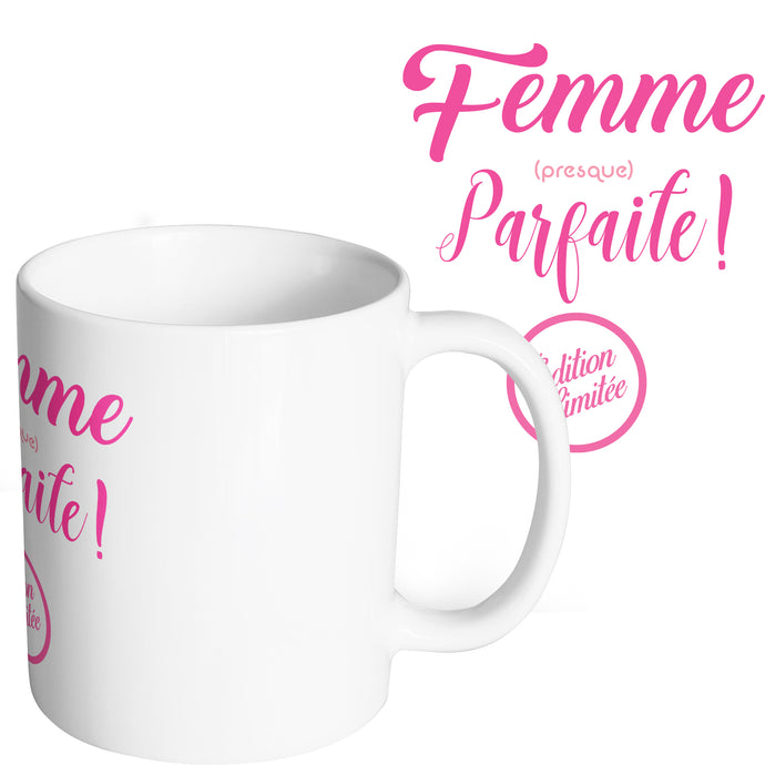 Mug marrant et original femme parfaite So Custom