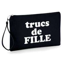 Trucs de fille Pochette femme fourre tout trousse à make-up, idéale pour ranger avec style vos petits accessoires pochhette originale So Custom