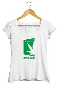 T-shirt humour france beuh cannabis chanvre cbd So custom