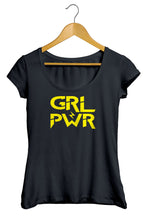 T-shirt original femme girl power  So Custom