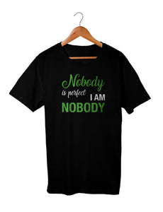 T-shirt enfant garçon Nobody parfait perfection So Custom