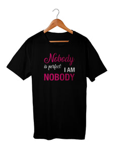 T-shirt enfant fille Nobody parfaite perfection So Custom
