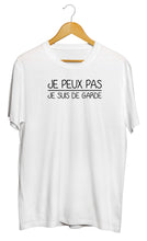 T-shirt je peux pas je suis de garde urgentiste médecin infirmier pompier So Custom