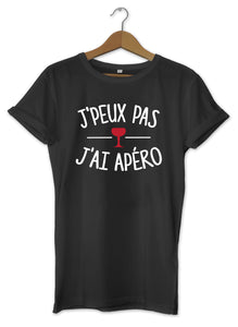 T-shirt original j'peux pas j'ai Apéro boisson alcool cocktail So Custom