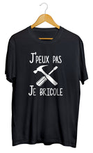 T-shirt original j'peux pas je bricole papa papy famille  So Custom