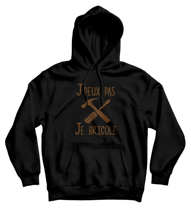 Sweat capuche original j'peux pas je bricole papa papy famille  So Custom