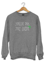 Sweat original j'peux pas j'ai Caïpi boisson alcool cocktail So Custom