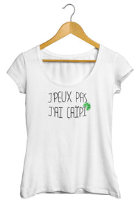 T-shirt original j'peux pas j'ai Caïpi boisson alcool cocktail So Custom