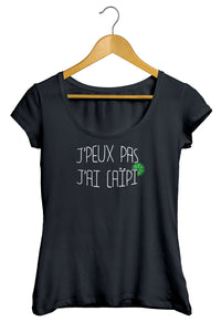 T-shirt original j'peux pas j'ai Caïpi boisson alcool cocktail So Custom