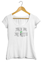 T-shirt original j'peux pas j'ai Mojito boisson alcool cocktail So Custom