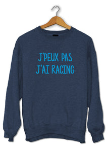 Sweat original j'peux pas j'ai Racing club de Strasbourg RCS stade de la Meinau So Custom