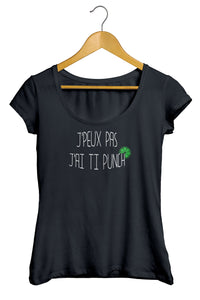 T-shirt original j'peux pas j'ai Ti Punch boisson alcool cocktail So Custom