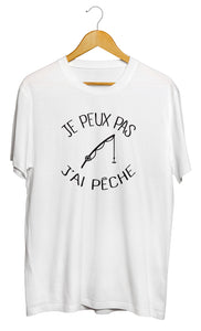 T-shirt original j'peux pas j'ai Pêche poisson So Custom