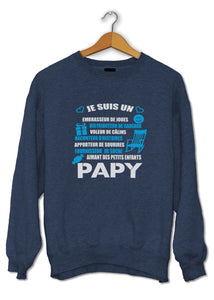 Sweat original papy amour famille So Custom