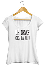T-shirt original Kaamelott le gras c'est la vie humour So Custom