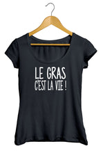 T-shirt original Kaamelott le gras c'est la vie humour So Custom