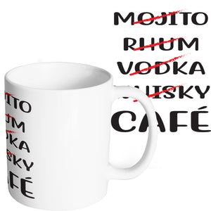 Mug marrant et original mojito rhum vodka whisky café So Custom