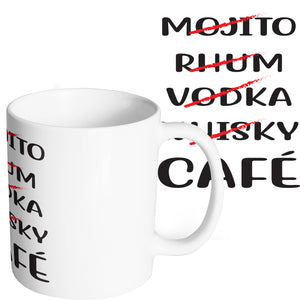 Mug marrant et original mojito rhum vodka whisky café So Custom