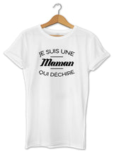 T-shirt femme maman qui déchire mère So Custom