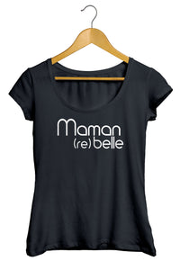 T-shirt femme original Maman rebelle fête des mères So Custom