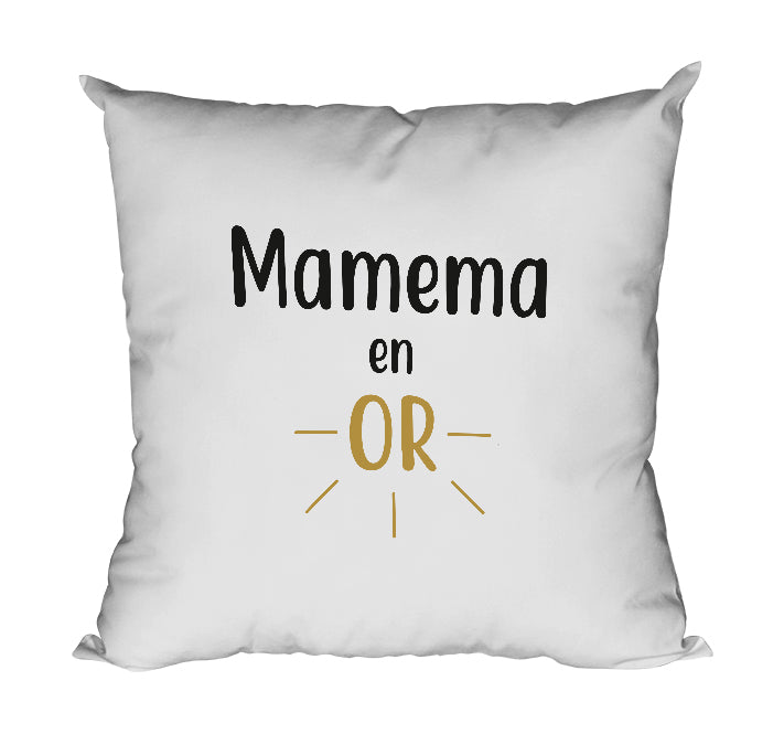 Coussin mamie en or, grand mère So Custom