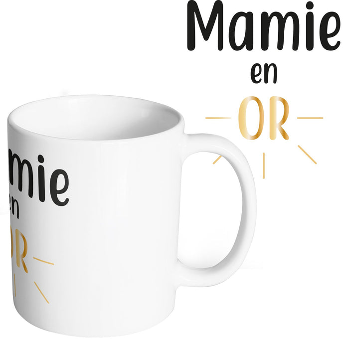 Mug original mamie en or grand mère So custom