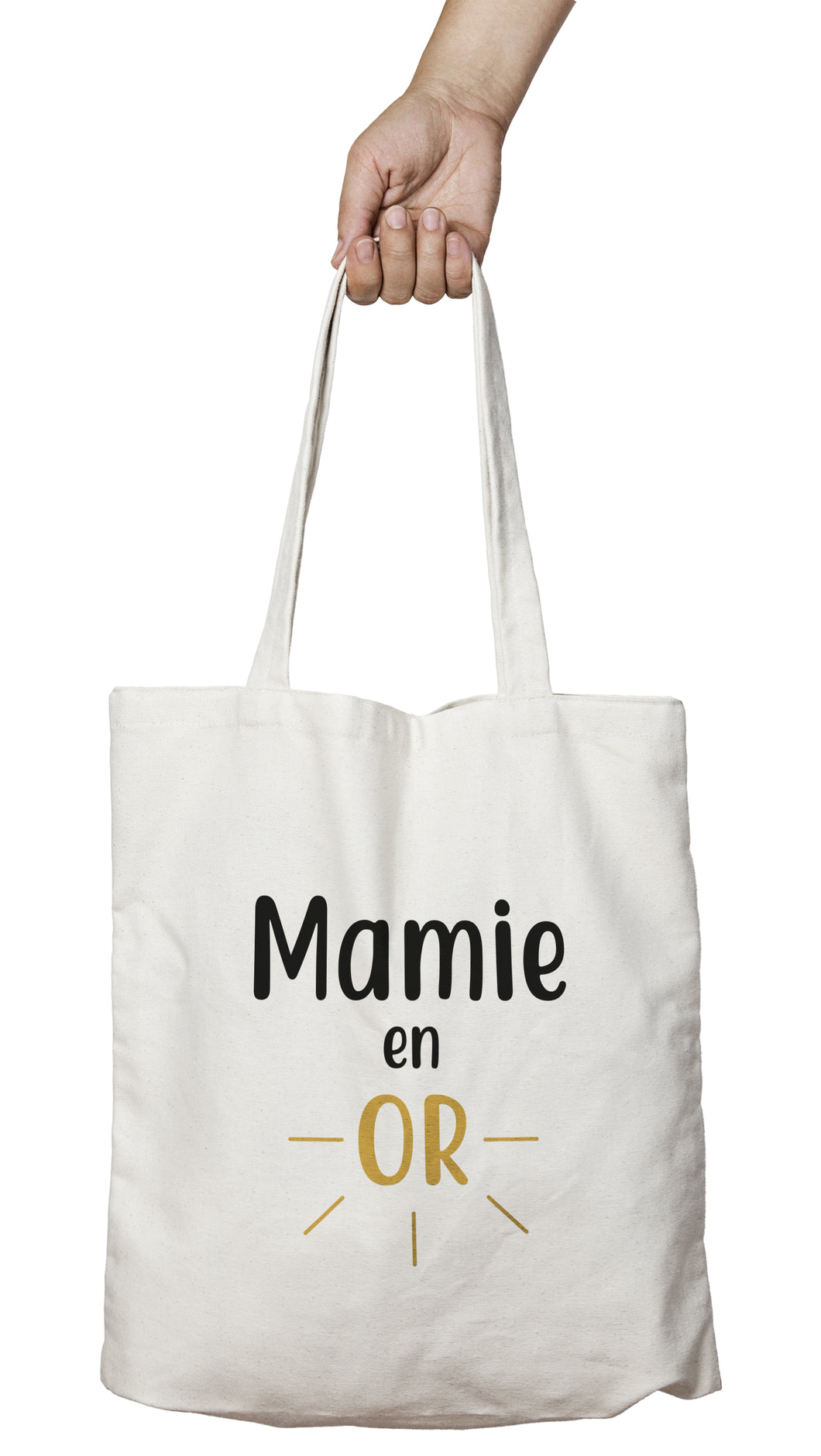 tote bag mamie, mamy en or grand-mère en or So Custom 