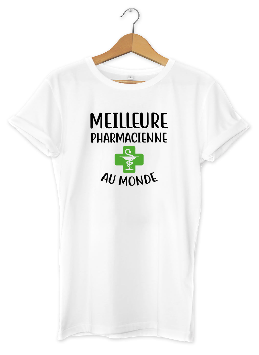 T-shirt femme meilleure pharmacienne So Custom