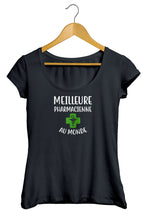 T-shirt femme meilleure pharmacienne So Custom